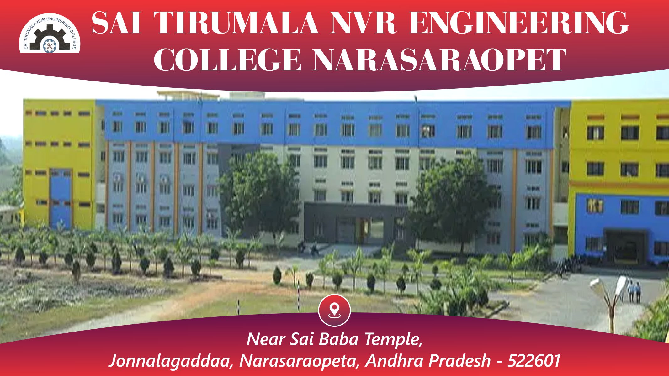 out side view of Sai Tirumala NVR Engineering College